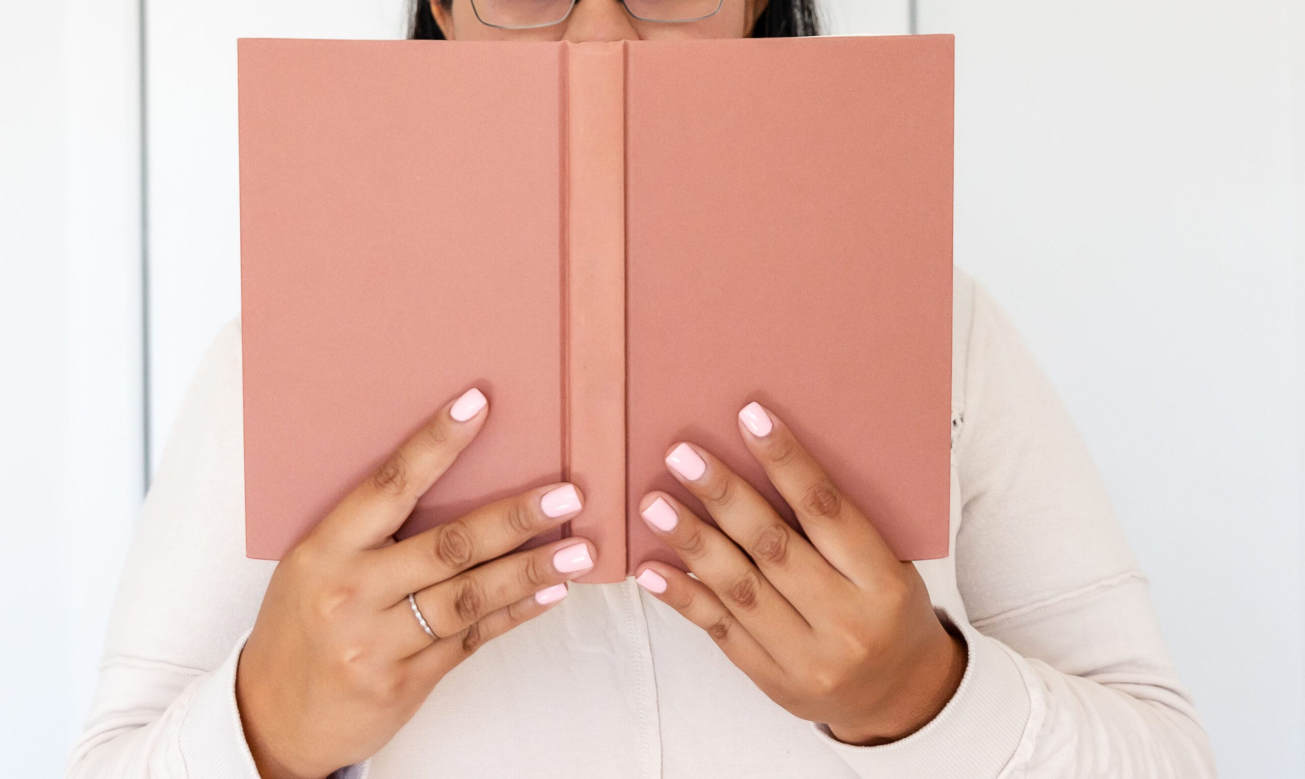 person reading book